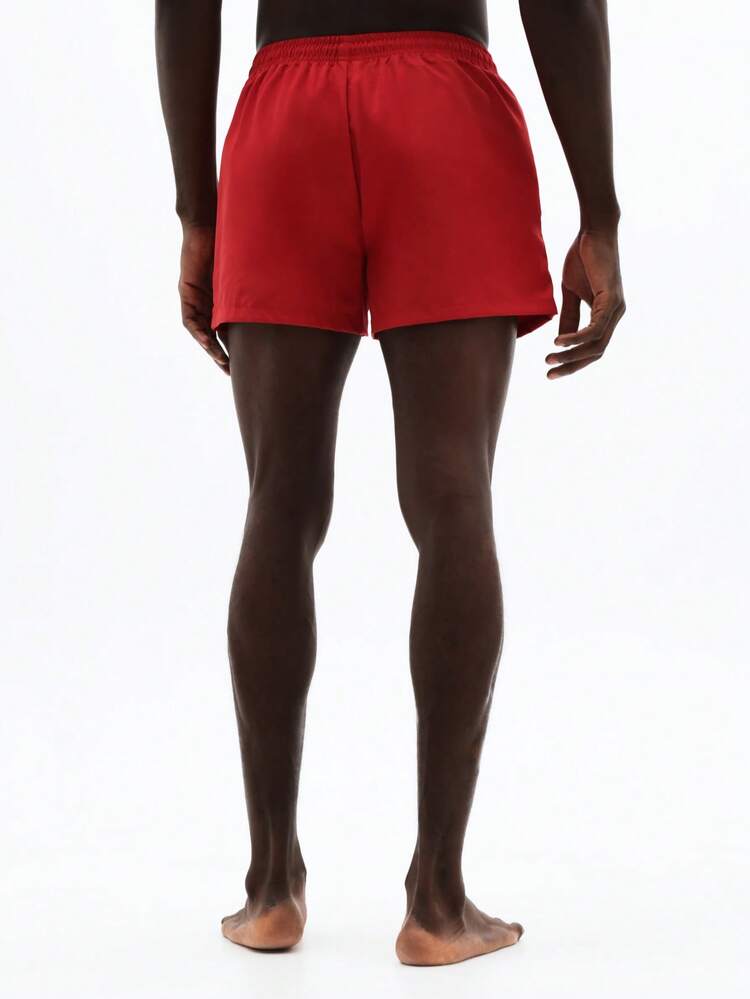 Swimming Trunks With Drawstring Waist