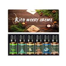6pcs Aromatherapy Essential Oil Set, Plant Scented, Include, Candle, Aroma Stone, Humidifier, Car & Refill Oil - Multicolor - View 2