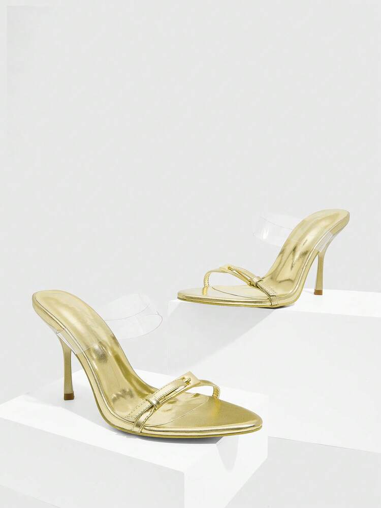 CUCCOO SZL Women's Heeled Sandals, Fashionable And Elegant For Commuting In Summer Valentine's Day