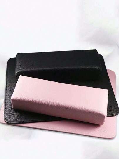 1 Square PU Hand Pillow Arm Rest For Nail Art Salon DIY Manicure Soft Comfortable Easy Clean Personal Professional Must Have Tool Accessory