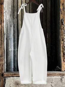 EMERY ROSE Bộ jumpsuit nữ in họa tiết bồ công anh và bướm, kiểu dáng thường ngày, đa năng, thích hợp cho kỳ nghỉ. - Nhiều màu - Xem 2