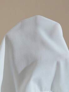 Aveloria Rosie New Fashionable Versatile Elegant Ruffle Hem Long Sleeve Blouse - White - View 5