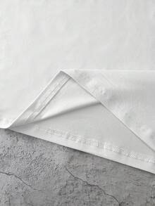 INAWLY 女士标语印花圆领短袖休闲宽松T恤 - 白色 - 查看 5