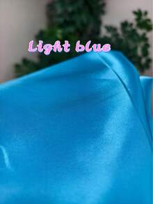 1 Tấm vải satin giả lụa trơn, mịn và mềm mại, bóng mượt, thích hợp cho các dự án thủ công DIY đám cưới và làm rèm cửa. - Nhiều màu - Xem 42