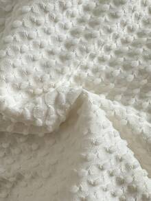 SHEIN Teen Girl Apricot Jacquard Halter Bikini Set - Apricot - View 6