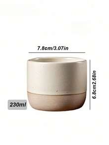 Cirelle 手工陶瓷咖啡杯 - 独一无二的手工马克杯，适用于茶和浓缩咖啡，温馨的家居装饰和贴心的节日礼物 - 彩色 - 查看 10