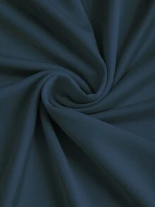 Sweetra Sexy Black Wrap Dress With Asymmetric Ruffle Sleeves, Fitted Waist And Bodycon Silhouette, French Chic Style - Dark Green - View 4