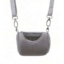 1 chiếc balo du lịch mini cho chuột hamster, thiết kế khóa kéo, chất liệu polyester, thích hợp cho thú cưng nhỏ như chuột hamster, đồ dùng cho thú cưng, phụ kiện thú cưng nhỏ, túi vận chuyển di động. - Nhiều màu - Xem 7