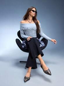 CUCCOO GRLICON Bailarinas de punta femeninas versátiles - Color de la pistola - Ver 5