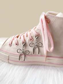 Joivida 4pcs Street Punk Style Shoe Charms, Suitable For DIY Casual And Sports Shoes. Aluminum Shoe Accessories - Perfect Fashion Decorations For Sneakers And Boots, Ideal For Both Men's And Women's Footwear - Silver - View 11