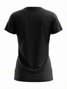 Nike Women's Sports Tees & Tanks Moisture-Wicking Breathable Classic Fit Daily Weekend Training Black CW6967-010 - BLACK/WHITE - View 2