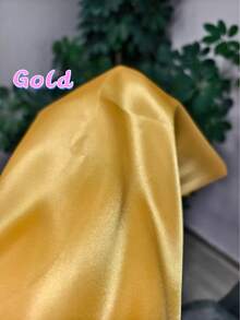 1 Tấm vải satin giả lụa trơn, mịn và mềm mại, bóng mượt, thích hợp cho các dự án thủ công DIY đám cưới và làm rèm cửa. - Nhiều màu - Xem 85