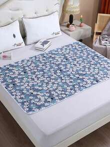 可重复使用防漏月经垫，防水可洗床垫保护垫，适用于女性经期、尿失禁、尿床，成人及老年人均可使用 - 彩色 - 查看 1