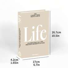 A Set Of 2 Minimalist Decoration Books, Suitable For Modern Home Decoration, Bedroom, Living Room, Office Decoration, Home Table Ornaments, And Holiday Home Gifts. - Apricot - View 4
