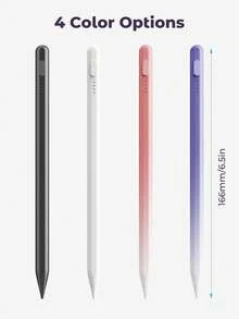 Teckwe 1pc Universal Capacitive Pen For Mobile Phones And Tablets, Active Pencil Touch Capacitive Pen, Suitable For IOS Android And IPad, Precise Touch, Smooth Writing High-End Stylus Pen Valentine's Day Gift - Multicolor - View 7
