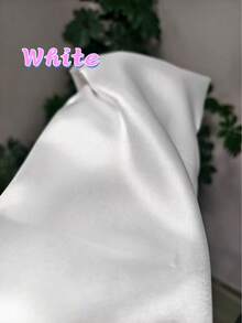 1 Tấm vải satin giả lụa trơn, mịn và mềm mại, bóng mượt, thích hợp cho các dự án thủ công DIY đám cưới và làm rèm cửa. - Nhiều màu - Xem 53