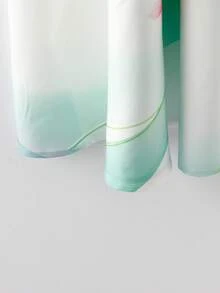 GlowEve Women's Fashionable Elegant Romantic Floral Print Skirt - Multicolor - View 5