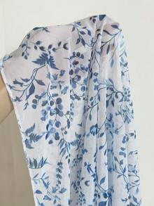 Swim Mod 女士随机印花挂脖三件套比基尼套装，含3条短裤，春夏款 - 彩色 - 查看 6