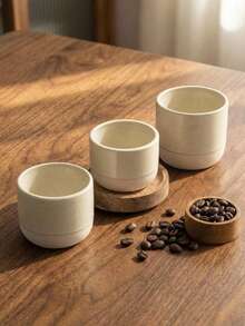Cirelle 手工陶瓷咖啡杯 - 独一无二的手工马克杯，适用于茶和浓缩咖啡，温馨的家居装饰和贴心的节日礼物 - 彩色 - 查看 2
