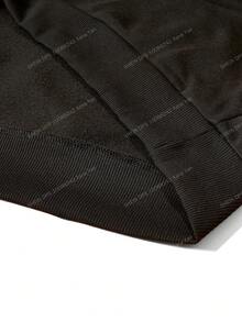 Manfinity Homme Men's Valentine's Day Heart Print Hoodie - Black - View 9