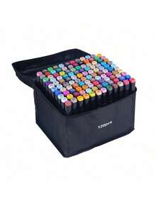 Double-Ended Colored Markers, 60/80/100/120/168 Colors, Suitable For Adult Artists For Drawing, Coloring, Sketching And Creating. A Suitable Birthday Gift. - one-size - View 8