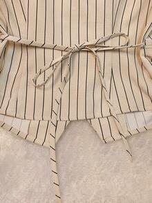 GlowEve Women's Woven Summer Two Pieces Set For Leisure And Vacation - Apricot - View 4