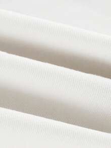 GlowEve Women's Simple Print White Jeans - Apricot - View 3