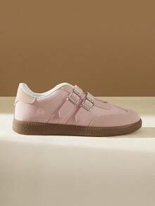 CUCCOO EASI Women's Fashion Versatile Casual Minimalist Sneakers - Pink - View 2