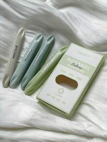 Joivida Doppelseitiger Farbverlauf Highlighter im japanischen Stil, ästhetischer Dreifarbmarker für Studenten, Notizen, Planer - Verschiedenfarbig - Übersicht 8