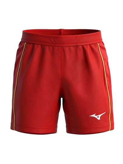 Mizuno Women's Sports Shorts Red