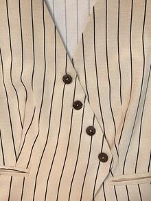 GlowEve Women's Woven Summer Two Pieces Set For Leisure And Vacation - Apricot - View 5