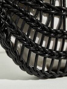 SHECARRY 女士单肩包，适合日常通勤、旅行、购物、散步 - 黑色 - 查看 7