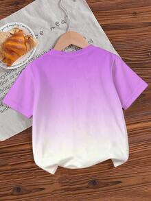 Sparklyn 1 chiếc áo thun bé gái tuổi teen in hình hoạt hình K-POP, áo thun ngắn tay cổ tròn dễ thương kiểu K-POP, in hình nhân vật hoạt hình nhiều màu sắc, họa tiết ombre, quà tặng cho fan K-POP, quần áo trẻ em thời trang âm nhạc cổ tròn, dành cho bé gái và bé trai, áo đôi cho chị em gái, thích hợp cho các ngày lễ, tiệc tùng và mặc hàng ngày với các nhân vật và logo K-POP, thích hợp cho mùa xuân, mùa hè và tất cả các mùa. - trắng - Xem 2