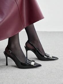 CUCCOO BIZCHIC Women Pumps Valentine's Day - Black - View 7