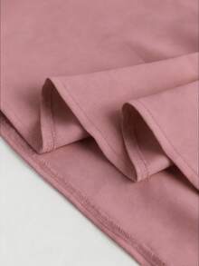 Modelyn 时尚高腰百褶裙，优雅修身 - 粉色 - 查看 4