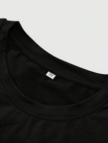 ROMWE MEN Men's Street Fashion Gothic Ripped Print Tank Top - Black - View 6