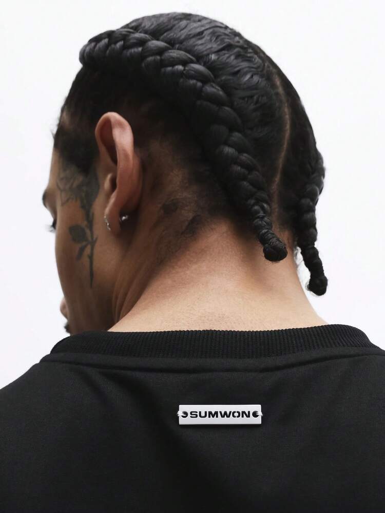 오버사이즈 민소매 크루넥 탱크탑