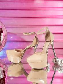 CUCCOO LuxiPop Women's Fashionable Sexy Waterproof Platform High Heel Pumps