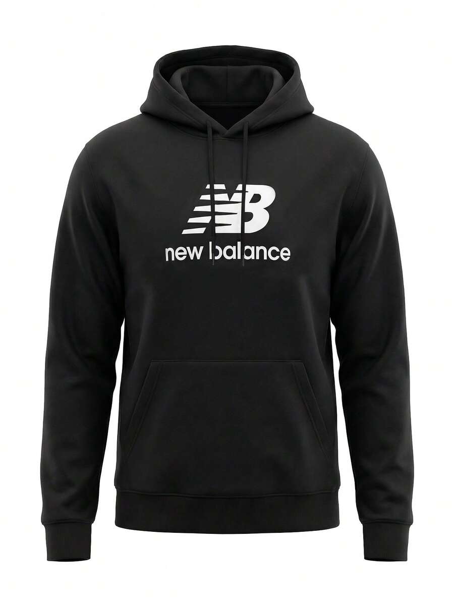 New Balance Lifestyle Men's Hoodie Black - Black - View 1