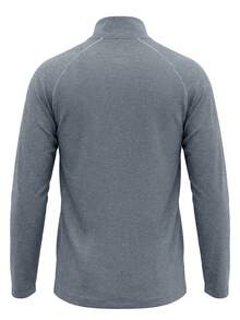 New Balance Men's 1/2 Zip Long Sleeve Shirt Blue - Grå - Visa 2