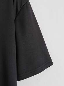 Manfinity Dauomo Męska letnia koszulka z krótkim rękawem i okrągłym dekoltem z nadrukiem