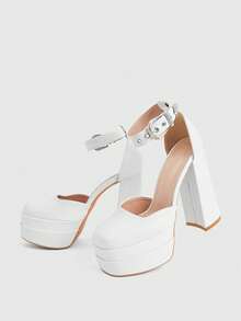 CUCCOO LuxiPop Women Pumps - White - View 5