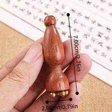 Mini Lotus Gua Sha Facial Massager – Eye And Facial Acupoint Massage Tool - Multicolor - View 9