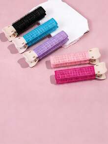 11cm Root Volumizer Hair Clips - Crown & Hair Section Lifting Clips, Non-Heat Styling Rollers For Lift & Volume Hold, Salon Hair Styling Tool For Fine Hair, Ideal For Air Drying & Setting - Multicolor - View 2