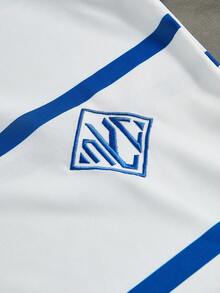 TOKVUE Men's Striped Textured Fabric Casual Polo Shirt - Multicolor - View 3