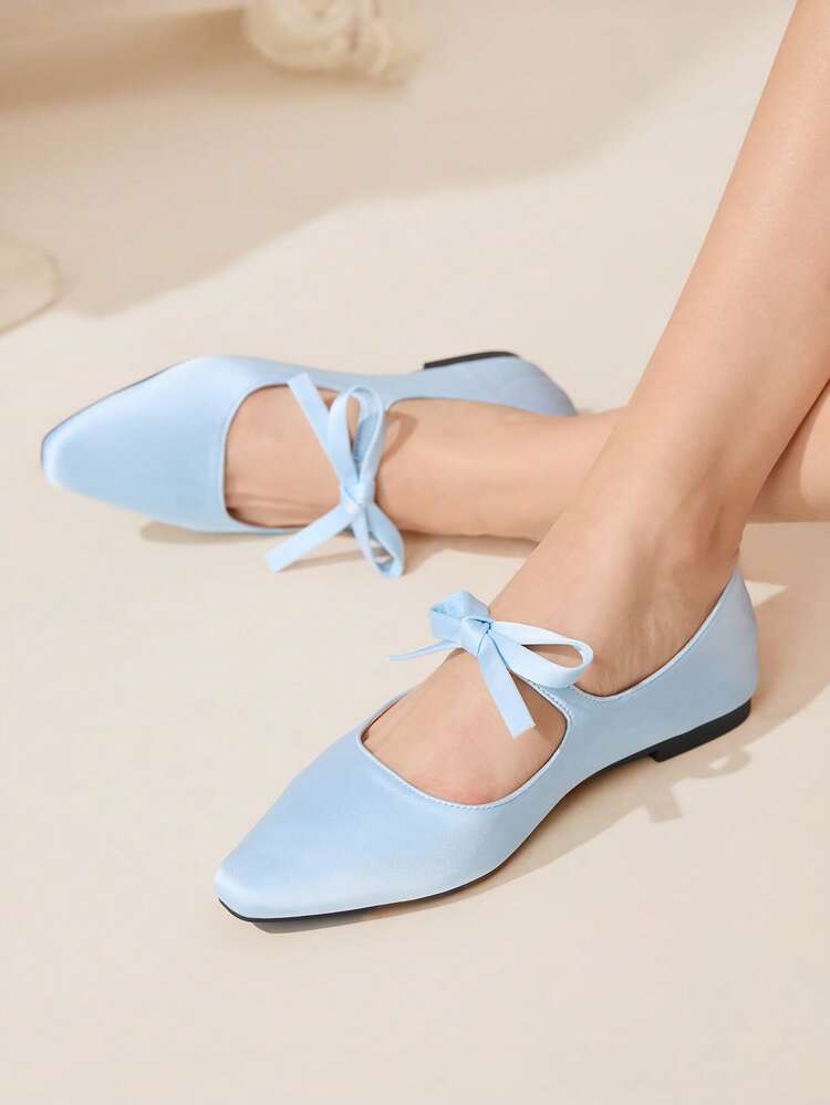 CUCCOO CHICEST Summer-Autumn New Buckle Detail Solid Color Pointed Toe Casual Comfortable Flat Shoes Summer Shoes Summer Break Easter Valentine's Day Elegant Shoes Wedding Shoes Summer Shoes Bride Shoes