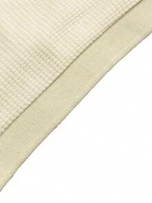 Manfinity Homme Men's Beige Summer Casual Vacation Two Piece Outfit,Textured Short Sleeve Polo Shirt And Drawstring Waist Cargo Shorts Set,Old Money Style Clothes - Beige - View 7