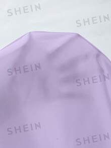 Franclia Áo sơ mi dài tay dáng rộng dành cho nữ, kiểu dáng thanh lịch với nơ ở cổ tay và vạt áo bất đối xứng, dễ dàng phối đồ, phù hợp cho cả công sở và trang phục thường ngày. - Màu tím - Xem 6