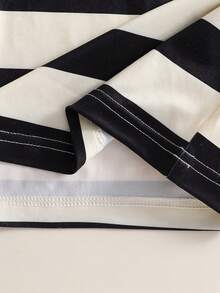 6M-3T Newborn Baby Boy/Unisex Infant Toddler 2pcs Set, Cute Bear Graphic Striped Round Neck Soft Cotton Short Sleeve T-Shirt And Shorts, Casual Daily Outfit, Suitable For Spring/Summer, Sports, Everyday, Outdoor, Fashion, 6 Months - 3 Years Baby Boy Clothes Summer 2 Piece Set Baby Boy 2 Piece Outfit Baby Casual Sets Toddler Boy Clothes Summer Set Baby Boy Tshirt Baby Boy Casual Short Sleeve