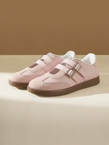 CUCCOO EASI Women's Fashion Versatile Casual Minimalist Sneakers - Pink - View 5